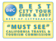 Local Tastes of the City Tours - San Francisco Tours - Best of City Tour 2006 and 2007 Logo
